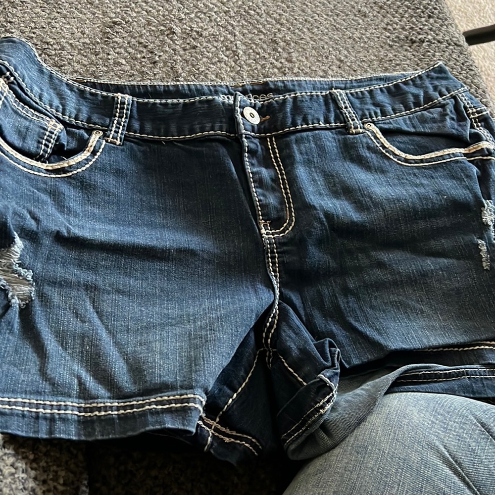 Jean shorts